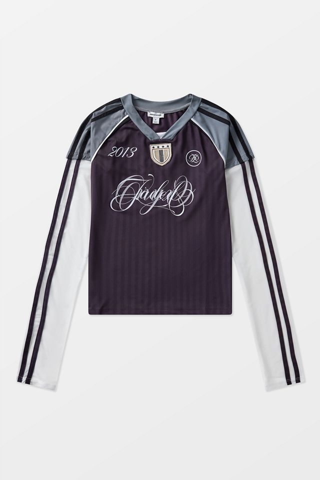 Jaded London Nicht Dein Fan Doppellagiges Fußball Top #6