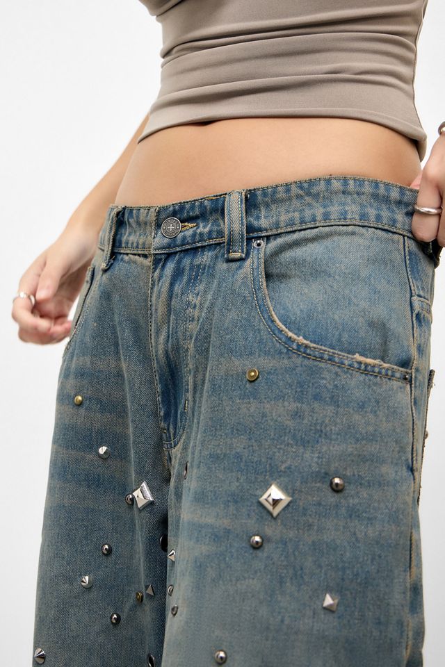 Jaded London Studded Colossus Jeans #2