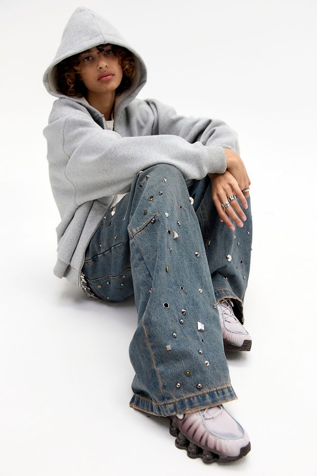 Jaded London Studded Colossus Jeans #5