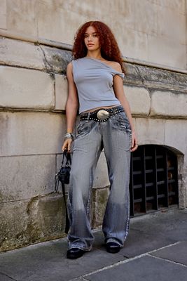 Jaded London Grey Marl Monster Joggers | Urban Outfitters UK