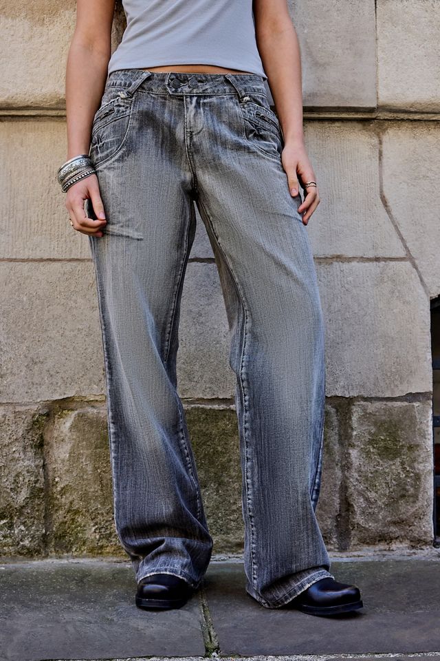 Jaded London Grey Wash Hunter Jeans #3