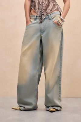 JADED LONDON Three Velour Low-rise Bootcut Trousers 送/関込 Jaded London Three Velour Low-rise Bootcut Trousers | Urban