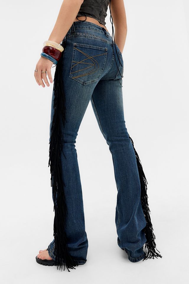 Jeans bootcut à franges El Topo Jaded London #3