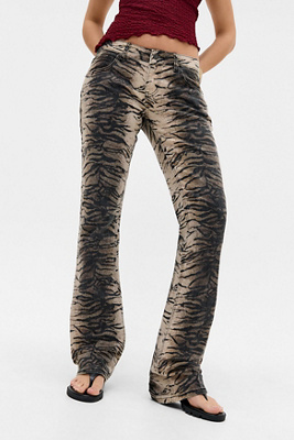★JADED LONDON UK★ Leona Bootcut Cooper Jeans Shop Leona Tiger Bootcut Jeans | Jaded London | Clothing