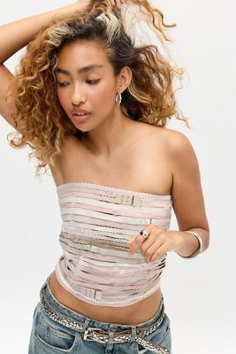 Jaded London Strapped Up Corset Top