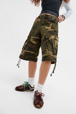 Jaded London Pantaloncini mimetici Cadet