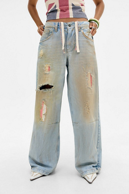 Jaded London Reef Dirty-Wash Colossus Jeans | Urban