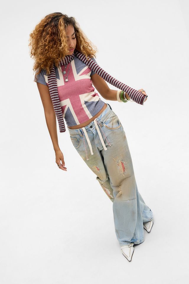 Jaded London Reef Dirty-Wash Colossus Jeans #1