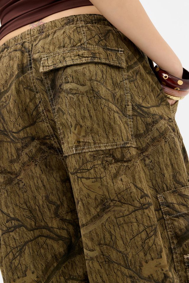 Jaded London Forest Camo Parachute Pants #3