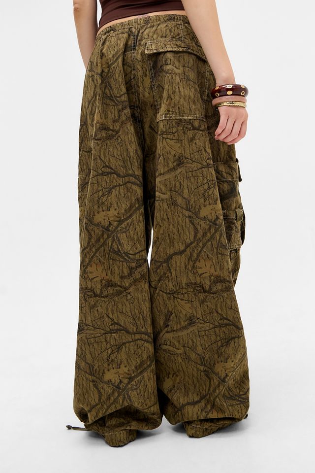 Jaded London Forest Camo Parachute Pants #4