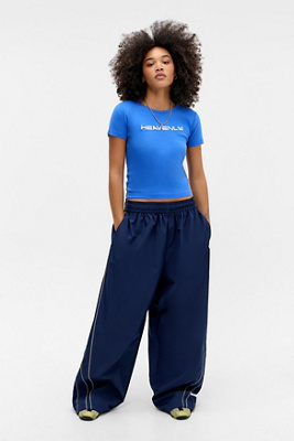 Jaded London Navy Vapor Tracksuit Joggers Product Page