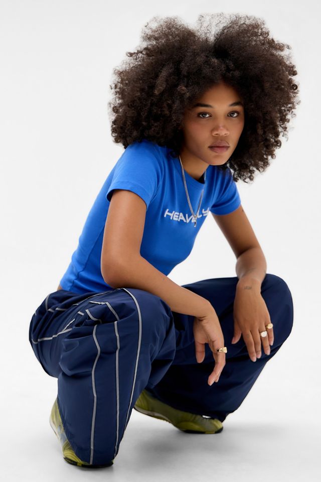 Jaded London Navy Vapor Tracksuit Joggers #1