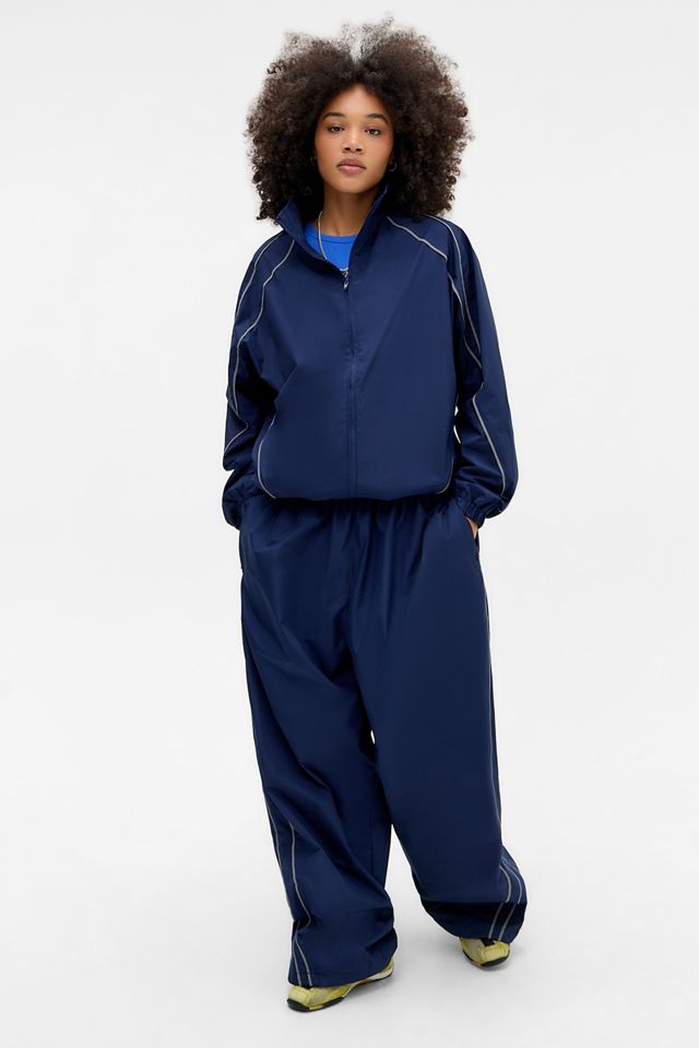 Jaded London Navy Vapor Tracksuit Joggers #5