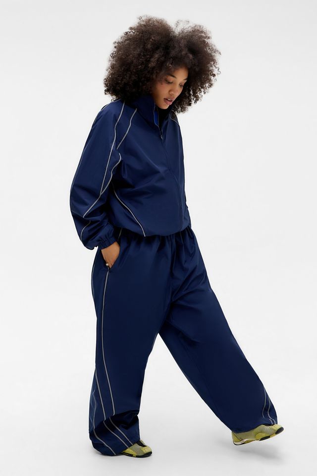 Jaded London Navy Vapor Trainingsanzug Oberteil #1