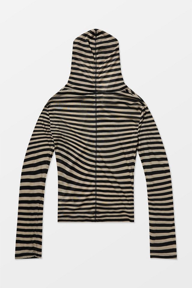 Jaded London Mist Stripe Hoodie #7