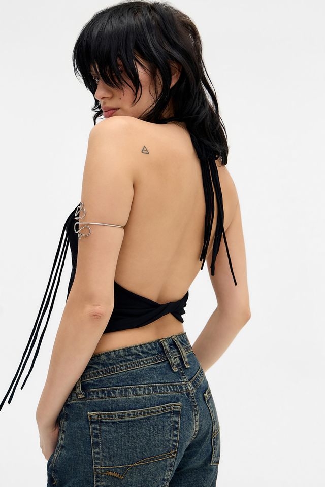 Top con Flecos sin Espalda Fexa de Jaded London #3