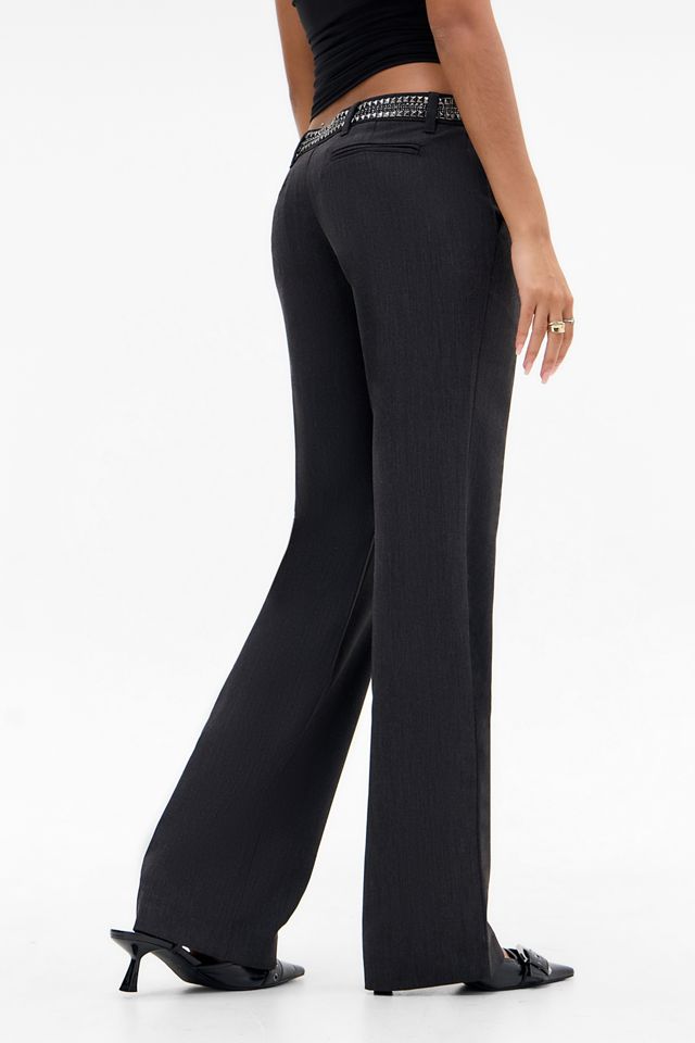 Pantalons de tailleur taille basse ornés Jaded London Venissa #3