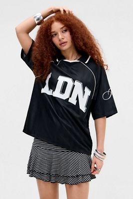 T-shirt Vintage Gildan Urban Outfitters - Femme Taille S/M - Noir - Neuf Sans étiquettes