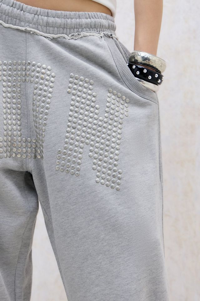 Jaded London Pantaloni jogger baggy mostruosi con borchie LDN #2