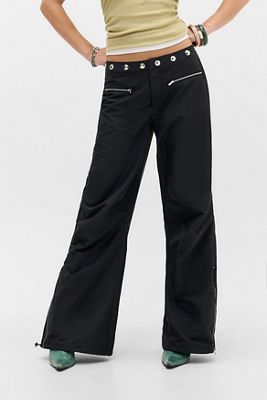 Pantaloni Cargo Corvi con Borchie Jaded London