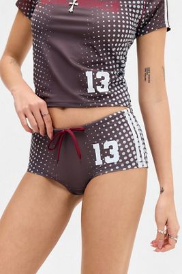 Jaded London Mini Shorts da Calcio Illusion No. 13