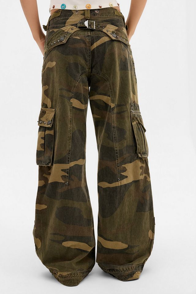 Pantaloni Cargo Mimetici Trooper Jaded London #2