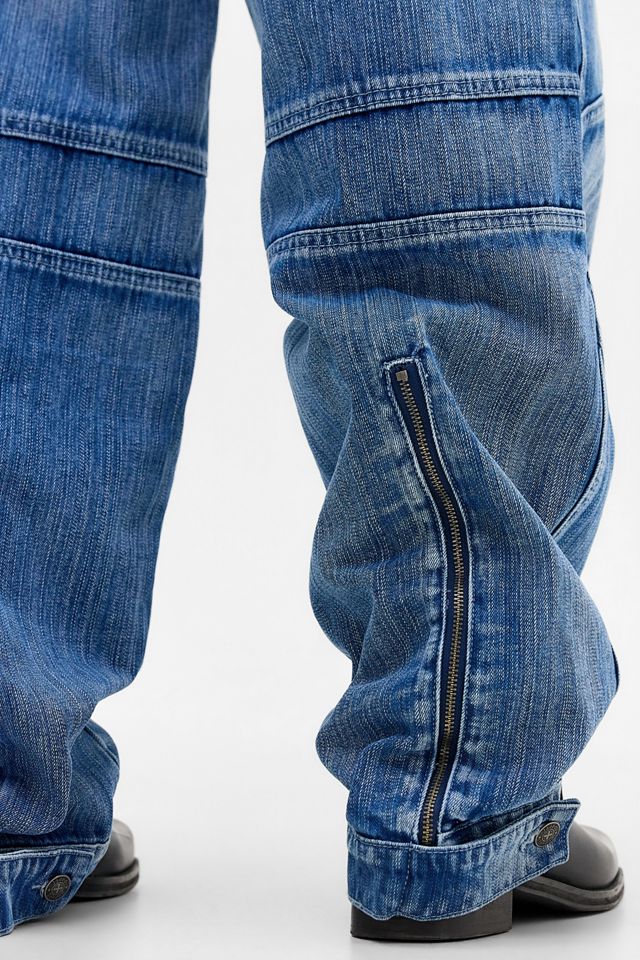 Jaded London Jeans Baggy a Vita Bassa Zae Sonic a Pannelli #3