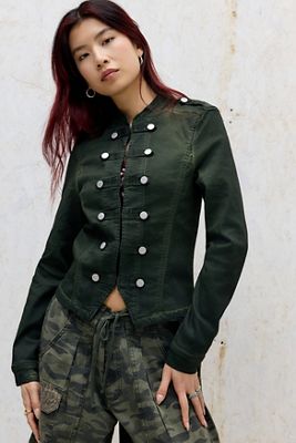 Manteau coupe-vent mi-long pour homme, Trench-coat ample, Long, vert militaire, veste, collection automne 2020 / Manteaux et vestes