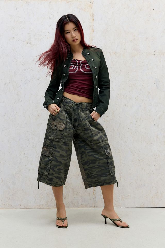 Veste de tambour militaire kaki Jaded London #1