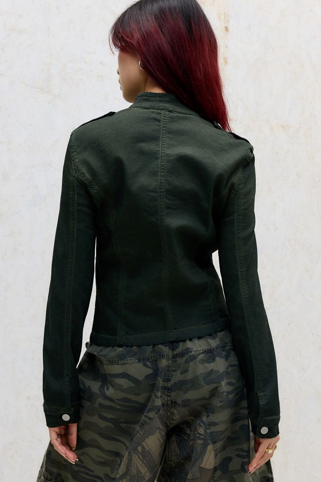 Veste de tambour militaire kaki Jaded London #3