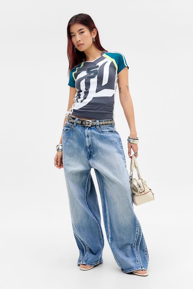 Jaded London T-Shirt Baby da Calcio con Lacci No.5 #1