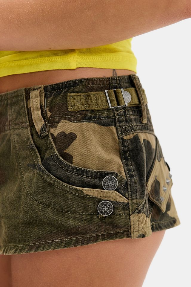 Jaded London Trooper Camo Mikro-Shorts #2