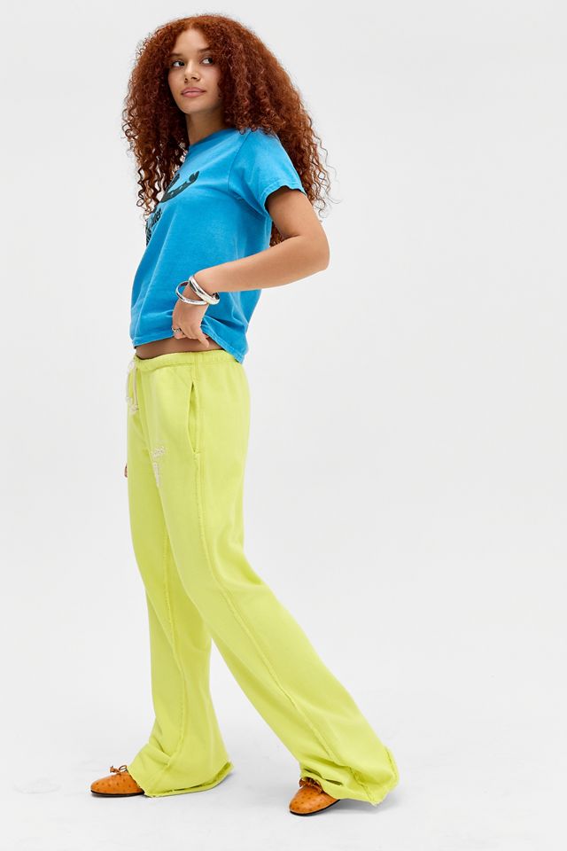 Jaded London Neongelbe Cleo Lässige Bootcut Jogginghose #1