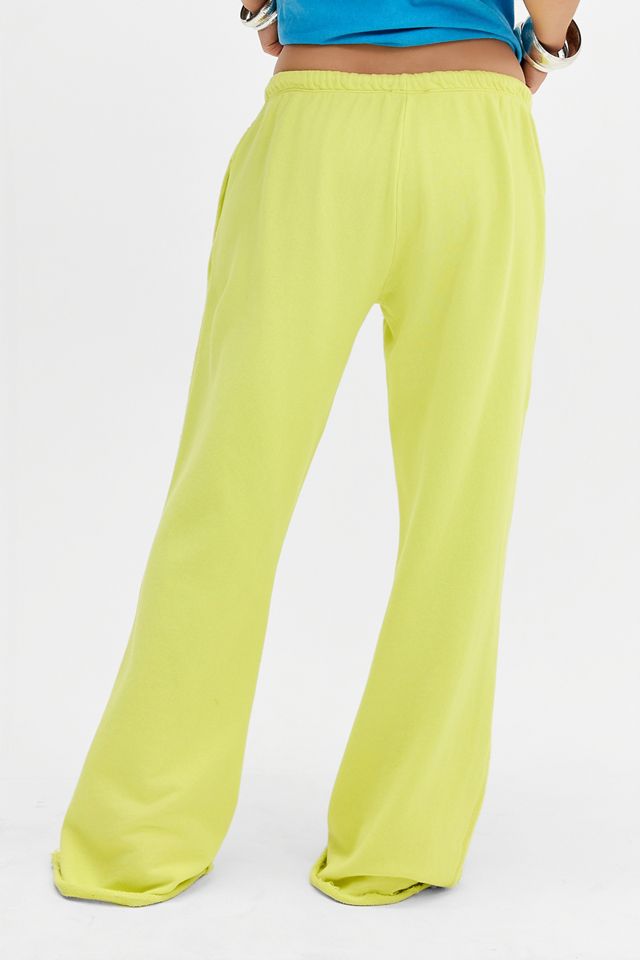 Jaded London Neongelbe Cleo Lässige Bootcut Jogginghose #2