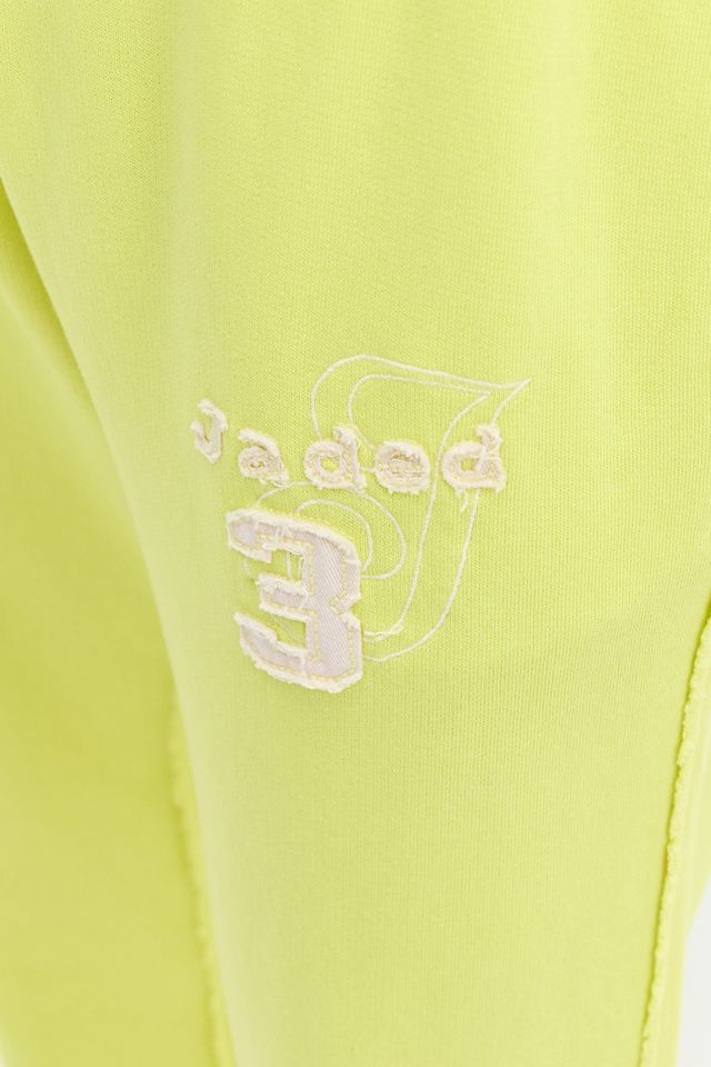 Jaded London Neongelbe Cleo Lässige Bootcut Jogginghose #3