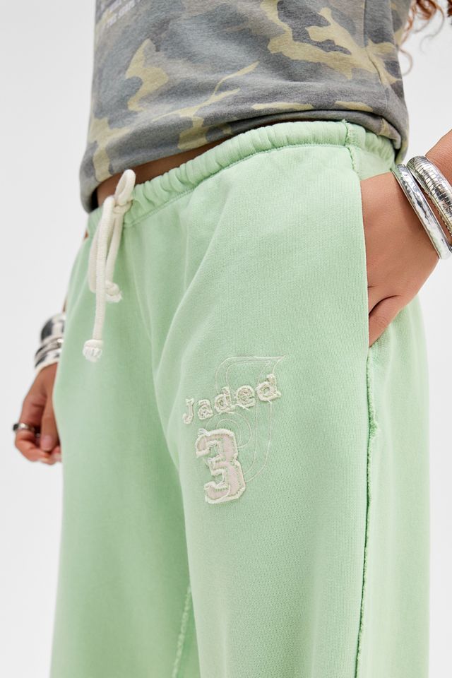 Jaded London Minzgrüne Cleo Lässige Cropped Jogginghose #3