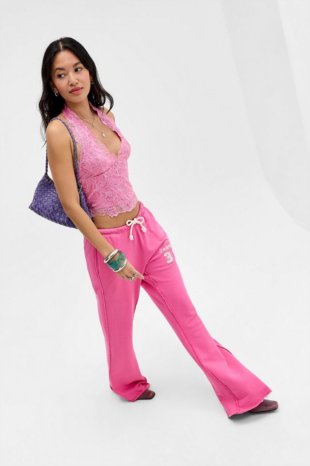 Jaded London Pink Roswen Lace Corset Top #1