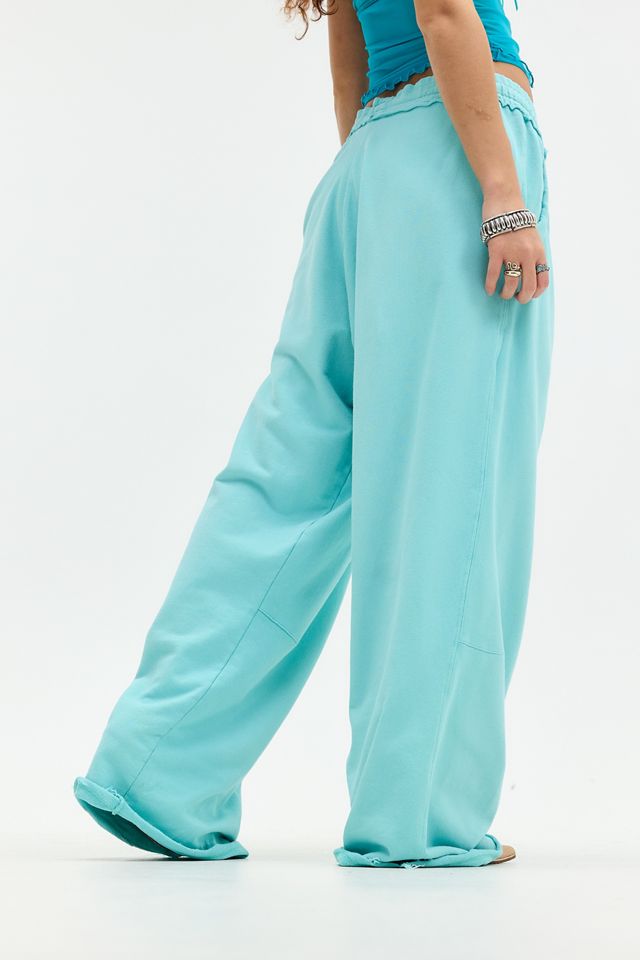 Pantaloni Jogger a Gamba Larga Blue Divine Airbrush Jaded London #2