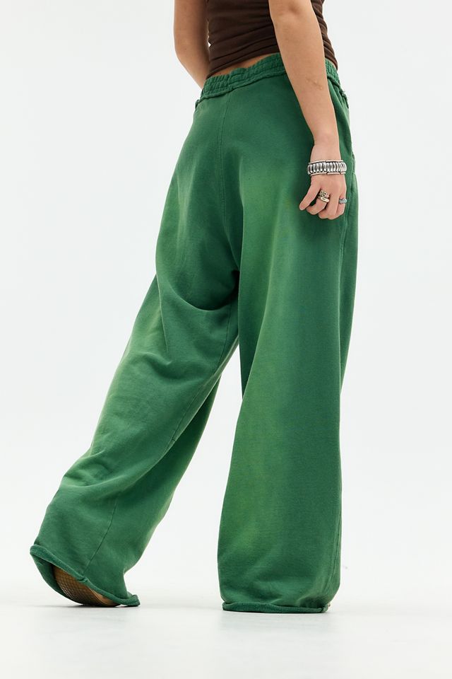 Pantalon de jogging droit vert Divine Airbrush Jaded London #2