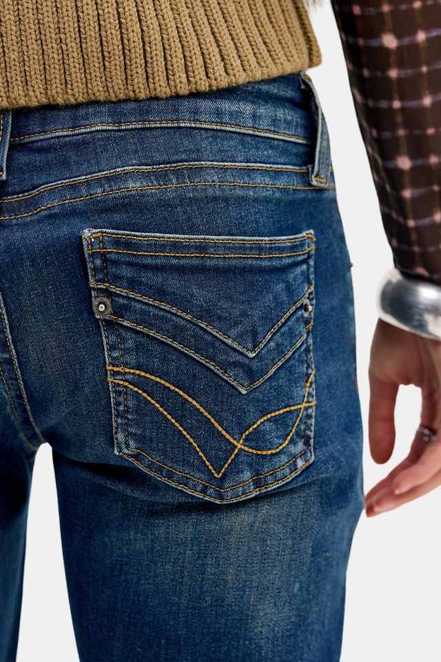 Jeans Jaded London Kelsey Skinny Bootcut a Vita Bassa #3