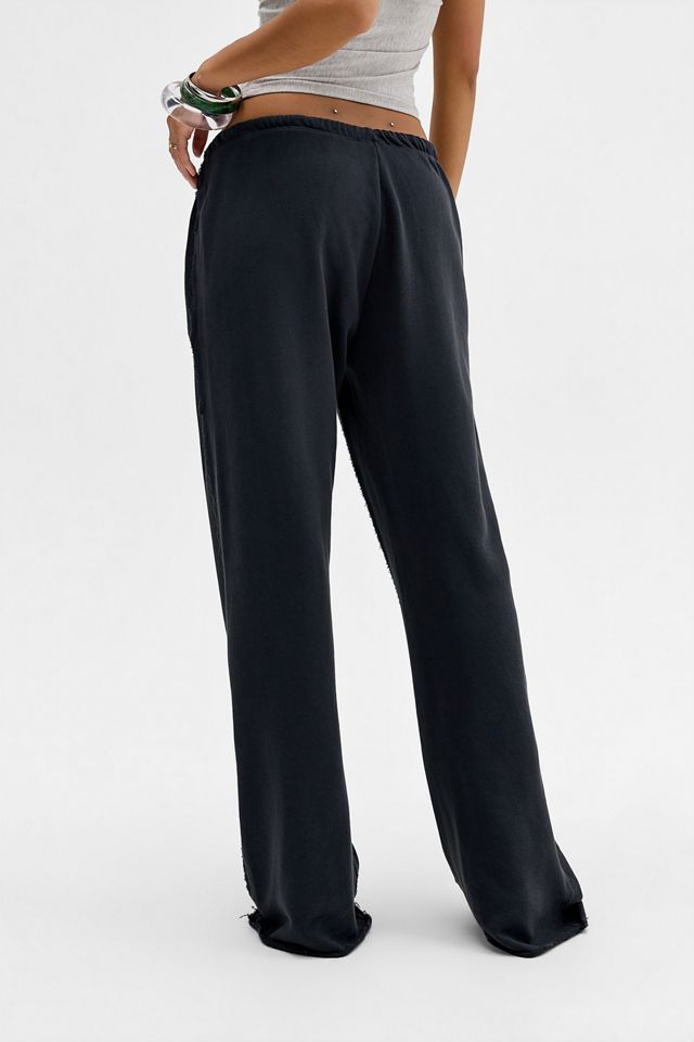 Jaded London Black Cleo Slouchy Bootcut Joggers #2