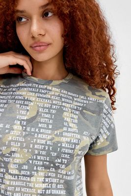 Jaded London Skull Camo T-Shirt