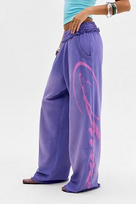Pantalon de jogging monstre violet divin Jaded London