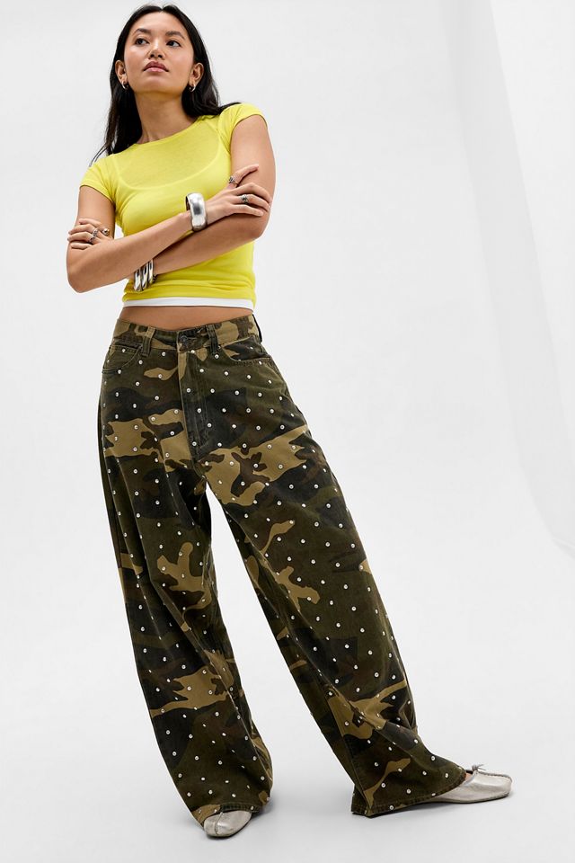 Jean Camo Stud XL Colossus Jaded London #1