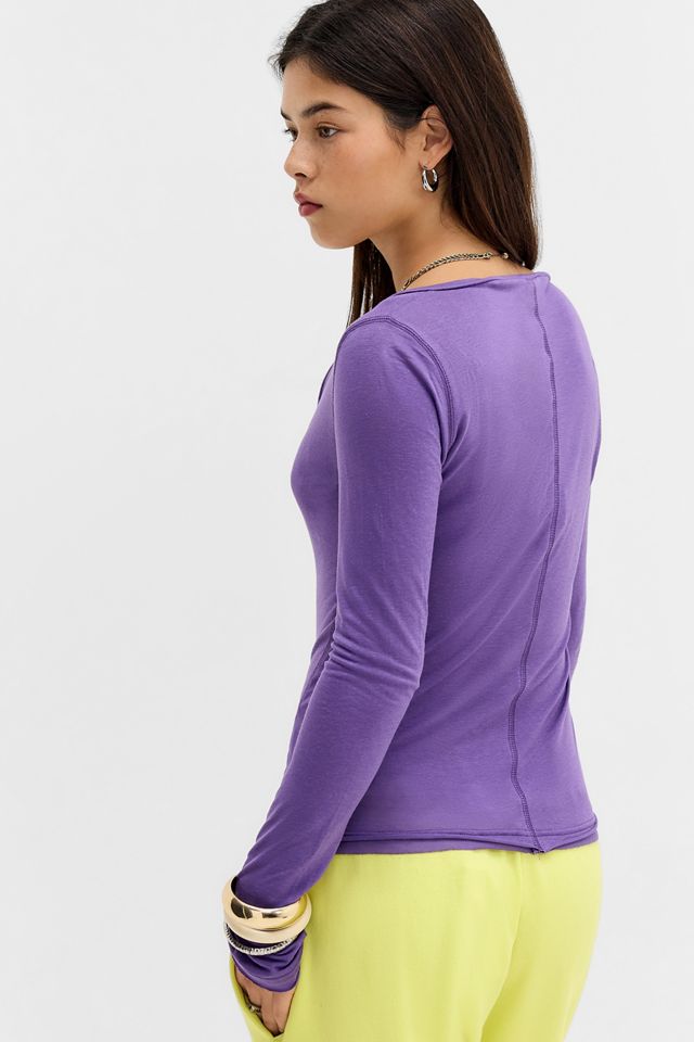 T-shirt à manches longues Purple Mist Jaded London #3