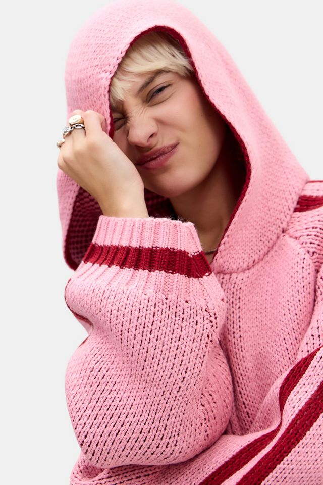 Jaded London Pink Hooded Cardigan #1