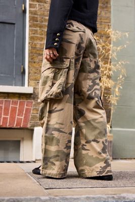 Jaded London Verblasste Tarn-Zimmermanns-Cargohose