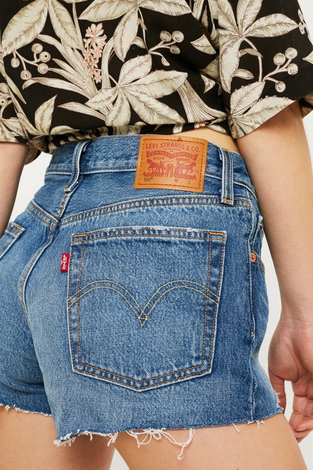 Levi’s 501 Indigo Denim Shorts #2
