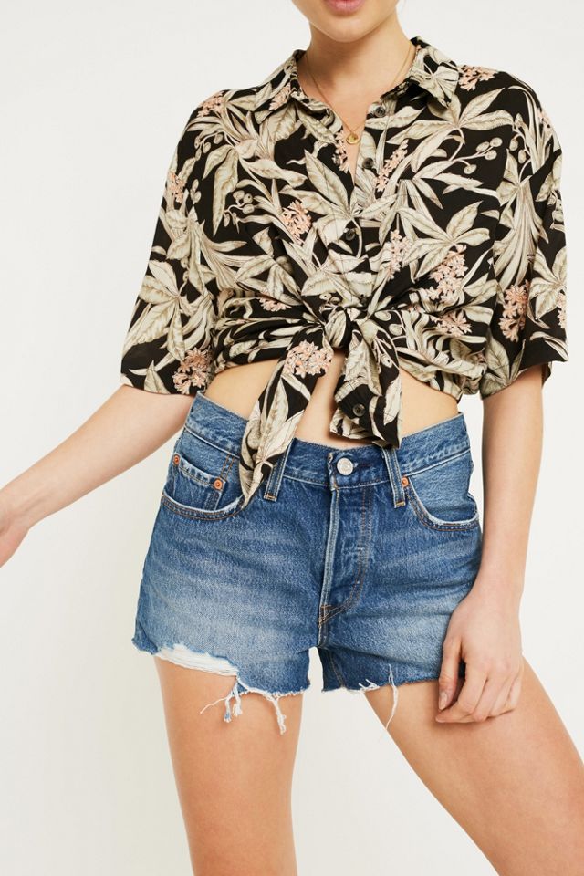 Levi’s 501 Indigo Denim Shorts #5