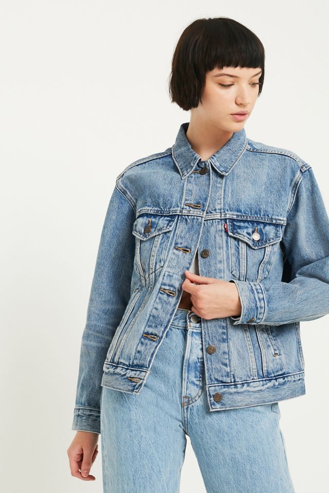 Levi's – Trucker-Jeansjacke „Ex-Boyfriend“ in Indigo #2